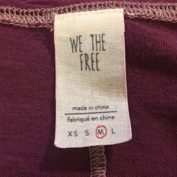 FREE PEOPLE SAND DOLLAR Scoop Neck TankTop M NWOT - Picture 4 of 5